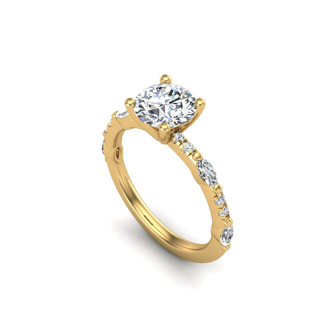 Esmeralda Engagement Ring